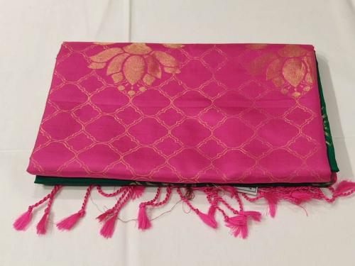 SOFT SILK SAREE WITH BLOUSE